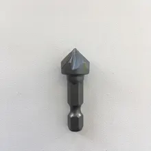 Drill-Bit Woodworking-Tool Countersink Cutting Chamfer Point-Angle 90-Degree L29k 6-Flute