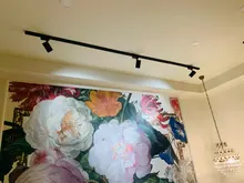 Lamp Spotlights Rail-Lighting-Fixture Store Led Home-Decor 40W 20W 12W 220V 30W Ac 