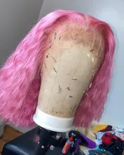 QUEEN BEAUTY-mechones de pelo rubio rizado brasileño, pelo humano Rubio de ondas profundas, trama de pelo de 8 - 30 pulgadas, 1, 3, 4 Uds., envío gratis