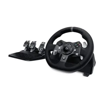 

Logitech G920 Driving Force for Xbox One/PC - force feedback with two motors-900 ° rotation-pedals automatic calibration