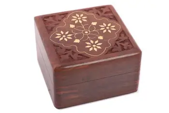 

Casket (Wood) with inlay