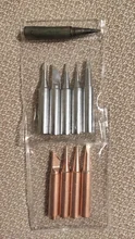 5 unids/lote cobre puro 900M-T punta para soldador soldadura libre de plomo consejos cabeza de soldadura BGA soldadura herramientas