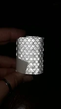 100x5cm seguro tira reflectante de coche pegatinas de alerta en carretera de decoración en estilo película de la motocicleta de coche de bebé reflejan carretera cinta de seguridad