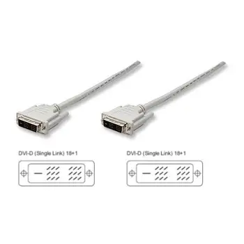 

ICOC DVI-8000-digital Monitor DVI cable M / M Single Link 1,8 mt (DVI-D)TECHLY7.94