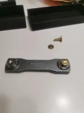 LLavero de aluminio EDC para llave de bolsillo, organizador de llaves moderno