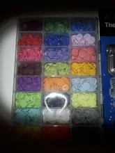 Juego de botones a presión de plástico T5 con alicate para sastre familiar, kit de herramientas, contenedores organizadores de costura de fácil sustitución de broches, DIY, por 360 uds.