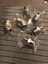 304 reducer Stainless Steel male Straight Jointer Pipe Connection connector Fittings
