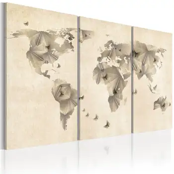 

Butterflies-Atlas of framework: Triptych-60x40 cm