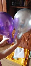 Metallic Latex Balloons Rose-Gold Baby Shower Pink Green Inflatable 5inch Air-Globos