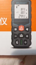 Measuring-Tape Rangefinder Roulette Laser-Distance-Meter Metro Trena Mileseey Electronic