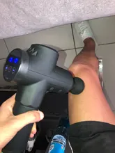 Pistola eléctrica de masaje Fascia para adelgazar, masajeador corporal, cuello, parte trasera del pie, pierna, hombros, pistola de masaje muscular, masajeadores de percusión para mujer