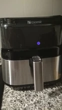 Proscenic T21 Freidora de Aire Caliente sin Aceite 5.5L controlada por App y Alexa, Recetas españolas online, sin BPA ni PFOA, Función de combinación Inteligente
