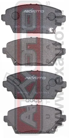 Колодки Тормозные Дисковые Передние AKYOTO арт. AKD-1268