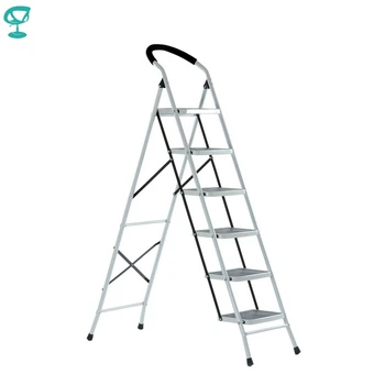 

95672 Barneo st-36 ladder Steel 6 stages White single side max load 150 kg free shipping to Russia