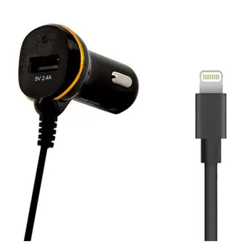 

Car Charger Ref. 138222 USB Cable Lightning Black