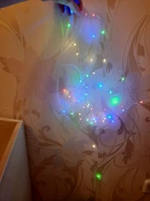 Fairy 2M 5M 10M Battery Operated LED Silver Wire String Lights For Wedding Christmas