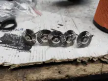 5 unids/set de cepillos de alambre de pulido de 25mm de diámetro, accesorios Dremel de acero inoxidable, herramientas de molienda giratorias, herramientas de extracción de Metal