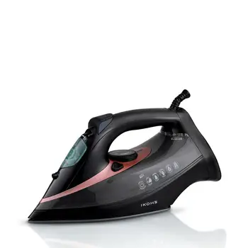 

Steam Iron Memphys Power 3000 W, Capacity 380 ml, Ceramic Coating, Temperature Controller, Anti-drip System, IKOHS