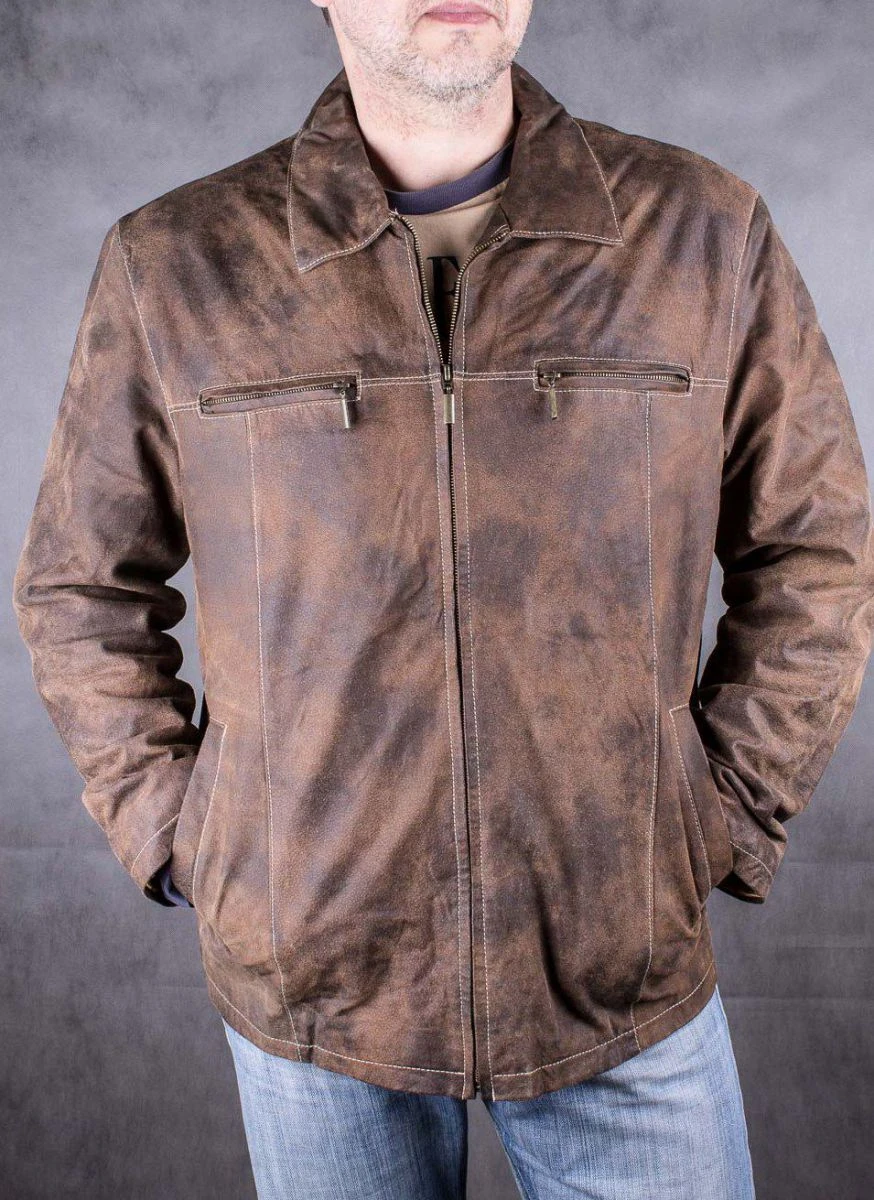 elke dag halsband buis Men's Jacket Made Of Genuine Leather Mangoon, Used. - Genuine Leather -  AliExpress