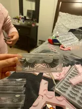 SEXYSHEEP-pestañas postizas 3D naturales, Kit de maquillaje, extensión de pestañas de visón, 8/20 pares, 15-20mm, venta al por mayor