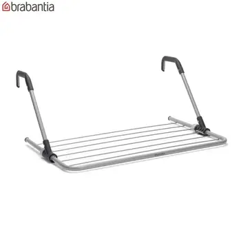 

Сушилка для белья Brabantia надверная 4,5м навески, серый металлик, 105241