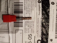 Kit de cortadora de fresado para perforar distintos materiales, conjunto de accesorios de máquina de mecanizado CNC de carburo recubierta de acero tungsteno y 4 flautas de 1, 2, 4 ,5, 6, 8, 10 y 12mm, modelo HRC55