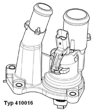 

Thermostat Ford Focus C-Max 1.6Ti 04 WAHLER 410016.98D