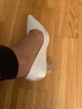 Satin Pumps Dress-Shoes Scarpins Transparent Heel Crystal-Queen Wedding-Silk High-Heels
