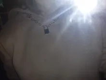 Cadena de eslabones Punk para mujer, colgante con candado de color dorado y plateado, joyería Punk