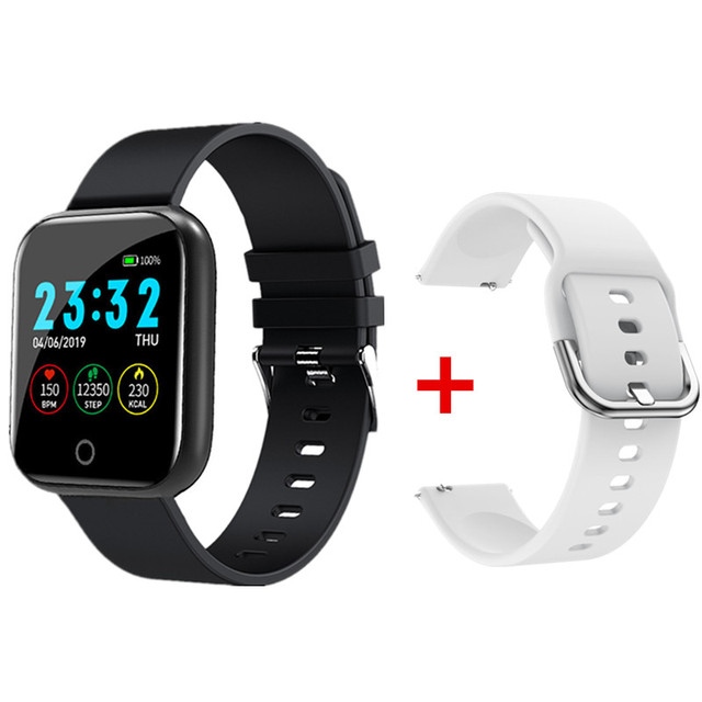 Watch for Women Men Fitness Tracker Square Smartwatch Electronics Sport Wrist Watch For Android IOS Reloj Inteligente