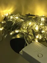 Lamps Led-String-Light Festoon Christmas-Decoration Outdoor Garland Party Waterproof