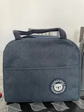 Uds fresco refrigerado bolsas de Nylon impermeable portátil cremallera térmica Oxford bolsos para la comida para mujer conveniente bolsa de caja de almuerzo bolsas de comida