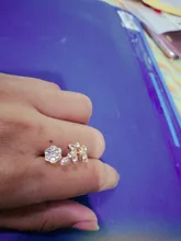 Anillo de cola ajustable para mujer y niña, accesorios de joyería con diamantes de imitación, hojas trenzadas, flores wishful, novedad, venta al por mayor