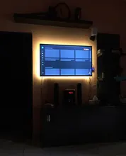 Tira de luces LED con Sensor de movimiento para cocina y habitación, interruptor USB de luz nocturna con Sensor de barrido manual, CC de 5V, SMD 2835