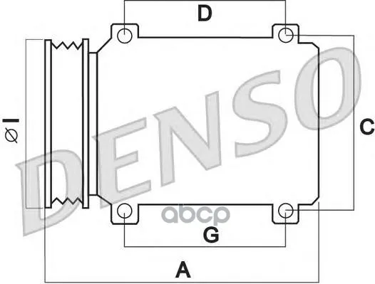 Компрессор Кондиционера Denso арт. DCP05080
