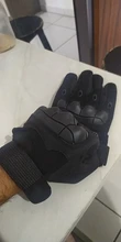 Guantes militares tácticos de dedo completo para hombre, para Paintball, Airsoft, nudillos duros para escalada al aire libre, guantes de combate del ejército