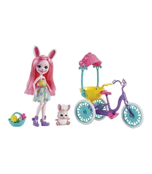 

BUNNY ENCHANTIMALS with tricycle FWC56