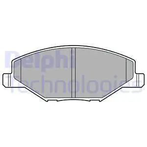 Колодки дисковые п.131,6х17,7х52,2\ Skoda Fabia 1.2, VW Polo RUS