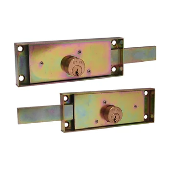 

WELKA 092.00.00 pair right-left side locks x roller shutter with cylinder round brass