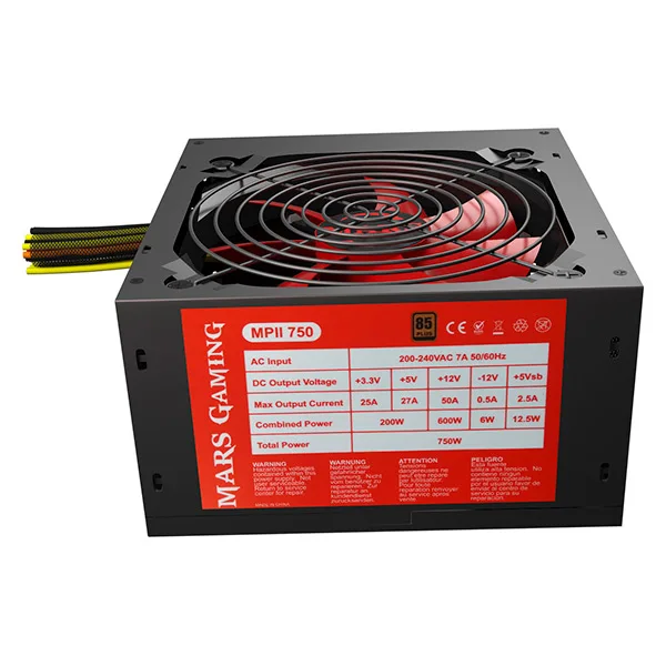 Игровой блок питания Tacens MPII750 MPII750 750W Пассивный PFC