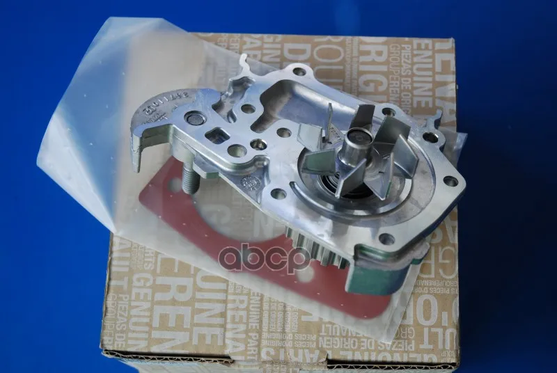 Насос Водяной Renault Logan/Clio/Kangoo/Megane 1.4/1.6 8v/1.6 16v 08.08- Renault 7701478018 RENAULT арт. 7701478018