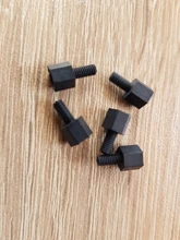 Nylon-Spacer Male-To-Female M2.5 M3 Black 50PCS 6 M4--L