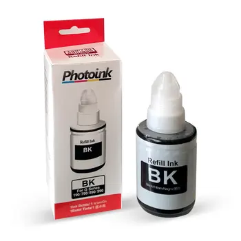 

Canon GI 490 BK compatible 135 ml Black PHOTOINK PLUS Ink-SPECIAL BOXED ORIGINAL PACKAGE FROM STOCK-CANON G1400/G1410/G2400/G2410/G2411/G3400