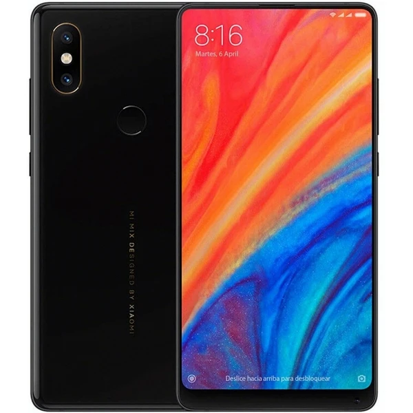 Смартфон Xiaomi Mi MIX 2S экран 5 99 дюйма Восьмиядерный 6 ГБ ОЗУ 64 черный | Мобильные