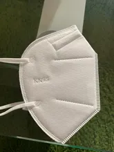 Mascarillas faciales KN95 CE FFP2 con 5 capas de filtro, máscara protectora para el cuidado de la salud, transpirable, 95%