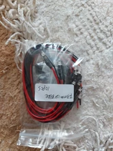 Plastic-Holder Round White Pre-Wired 10-100pcs DC12V UV with Clear LED Water Blue/rgb