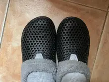 Couple Slippers Mules Garden Clogs Fuzzy Plush Warm PULOMIES Women Indoor And Winter