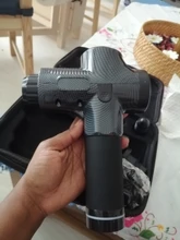 Pistola de masaje de percusión de tejido profundo, 30 velocidades, alivio del dolor corporal, cuello, máscara muscular para ejercicio, relajación, pistola de Fascia moldeadora fina