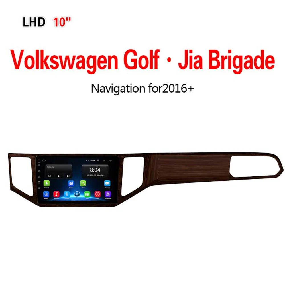 Lionet gps навигация для автомобиля Volkswagen Golf Jia Brigade+ 10,1 дюймов LV1001Y - Размер экрана, дюймов: 4G1G16G