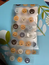 Mohamm 1 Uds sonrisa dibujada para cinta adhesiva decorativa Washi de creativo de Scrapbooking etiqueta Colegio estacionario tela suministros de decoración